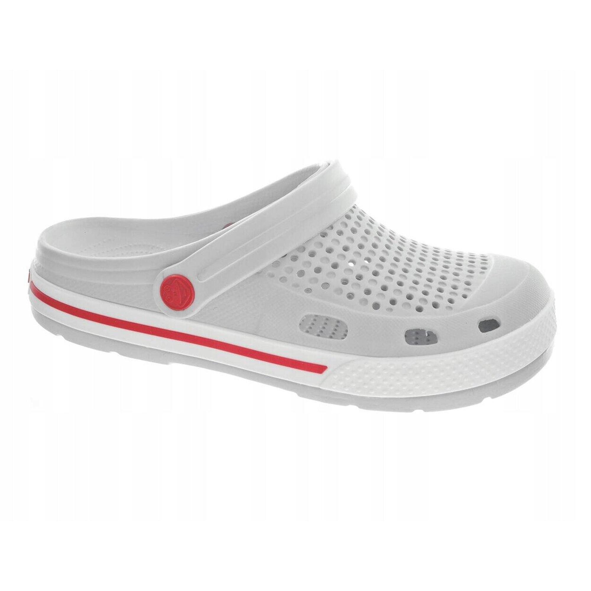 Coqui - Sabots Femme Coqui Lindo Kaki/gris/blanc 42 - Claquettes - Gris|rouge - Decathlon