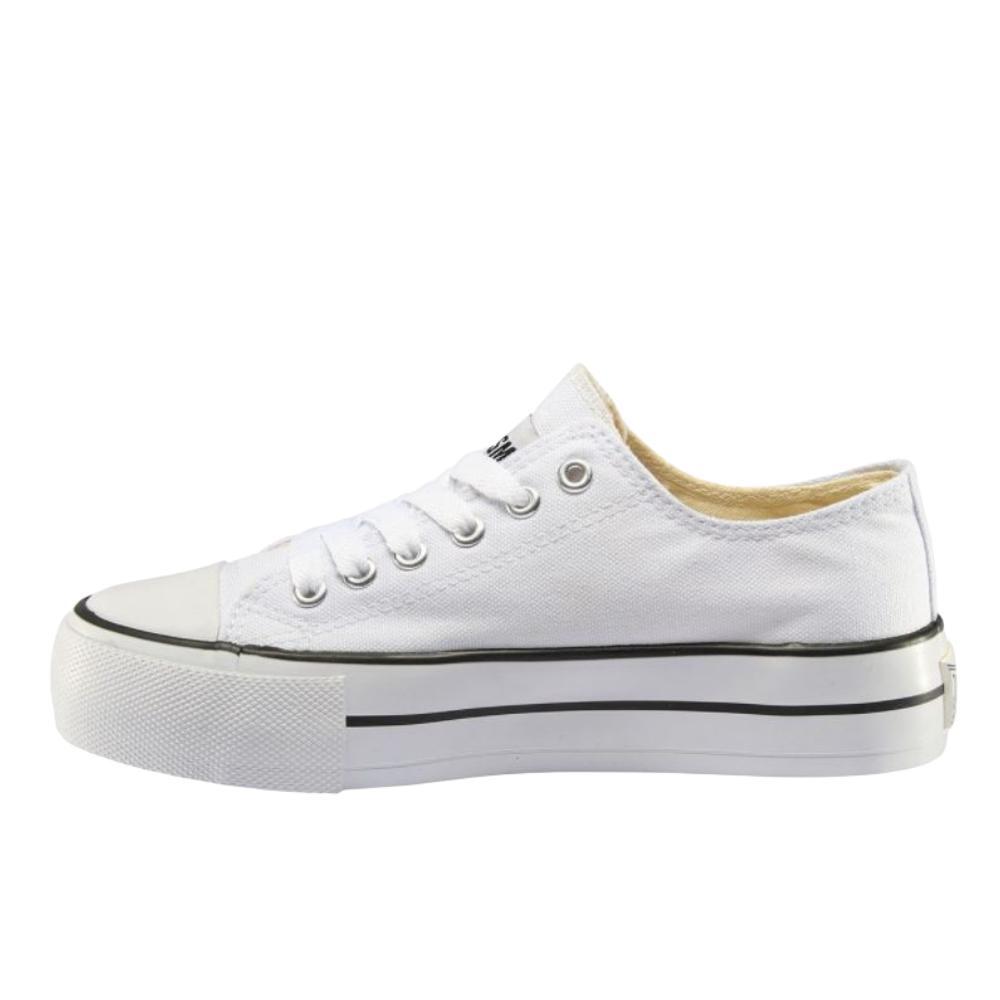 SAPATILHAS CAMINHADA LONA JOHN SMITH LIBEL BRANCO MULHER 2/4