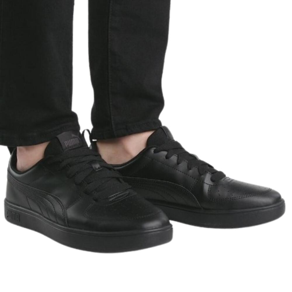 ZAPATILLAS CASUAL PUMA RICIKE. BLACK 387607 03 4/4