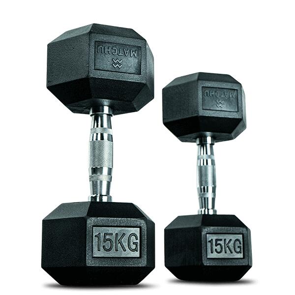 Haltères hexagonale PRO x2