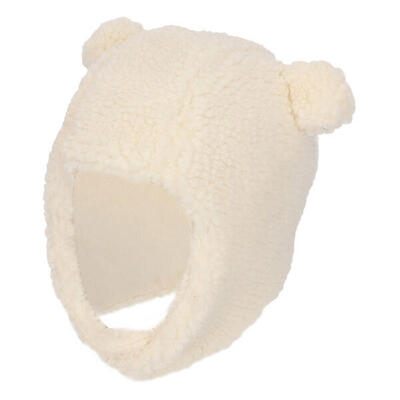 Completo invernale per neonato/a: guanti/sciarpa/cappello in lana effetto