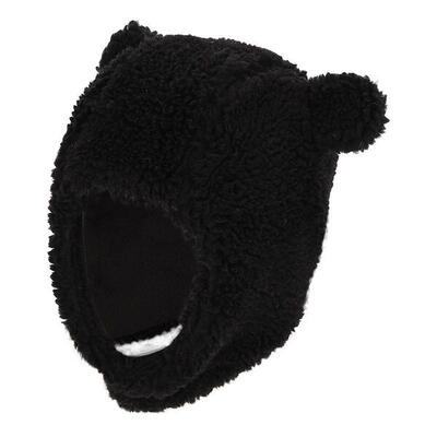 Set invernale per neonati: guanti sciarpa e cappello in lana effetto orsetto