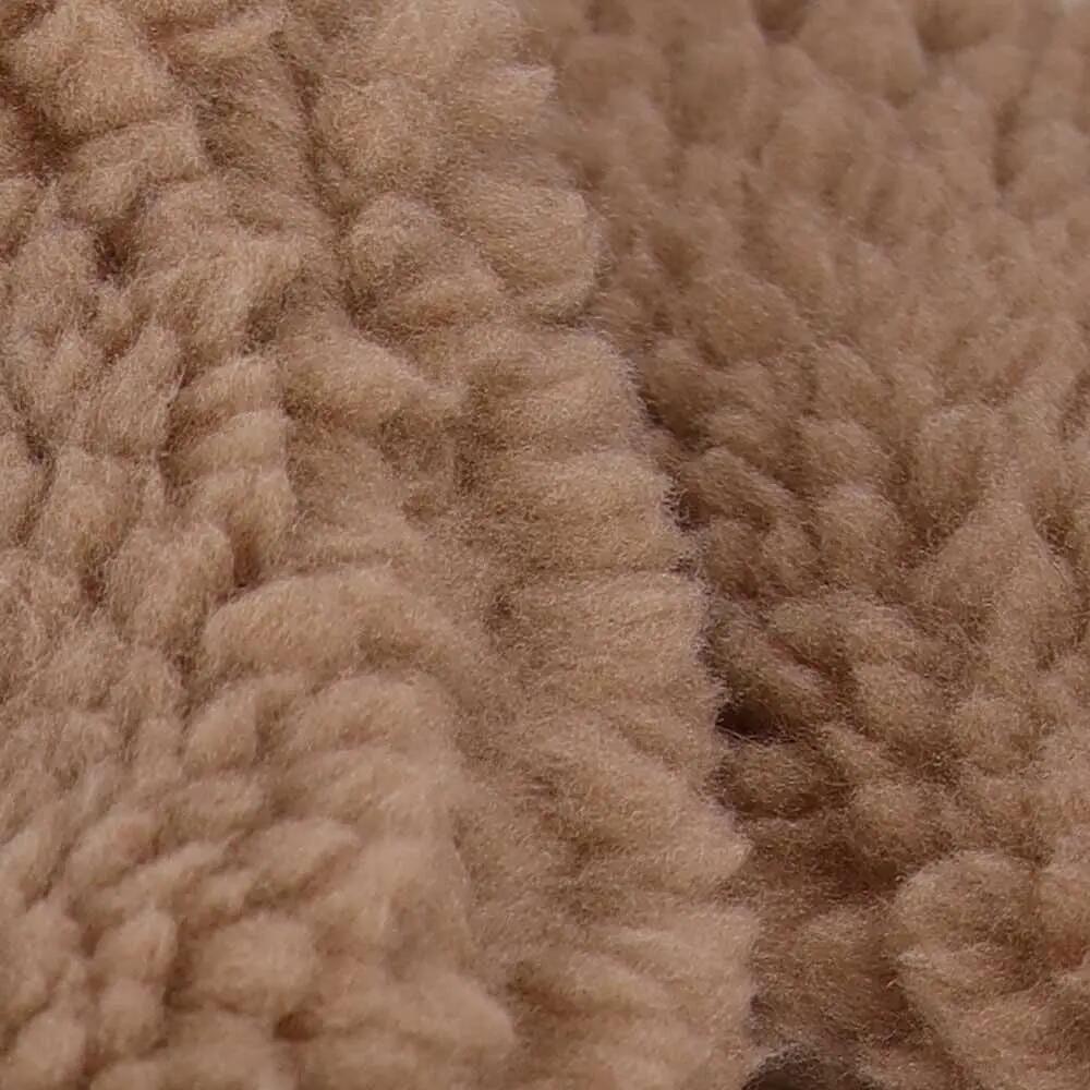 Babyhandschuhe Teddywolle Einheitsgröße Sand 3/3
