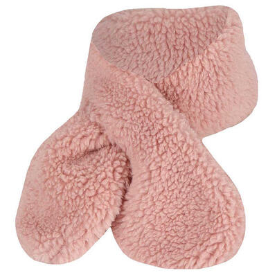 Heatkeeper - baby sjaal winter - teddy wol - licht roze
