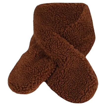 Baby Sjaal winter Teddy Wol 0/6 Maanden Zand