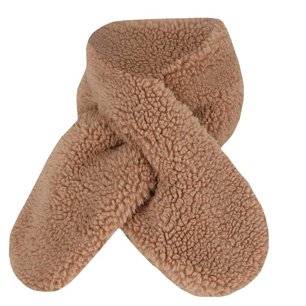 HEAT KEEPER Heatkeeper - Babyschal Winter - Teddywolle - Sand