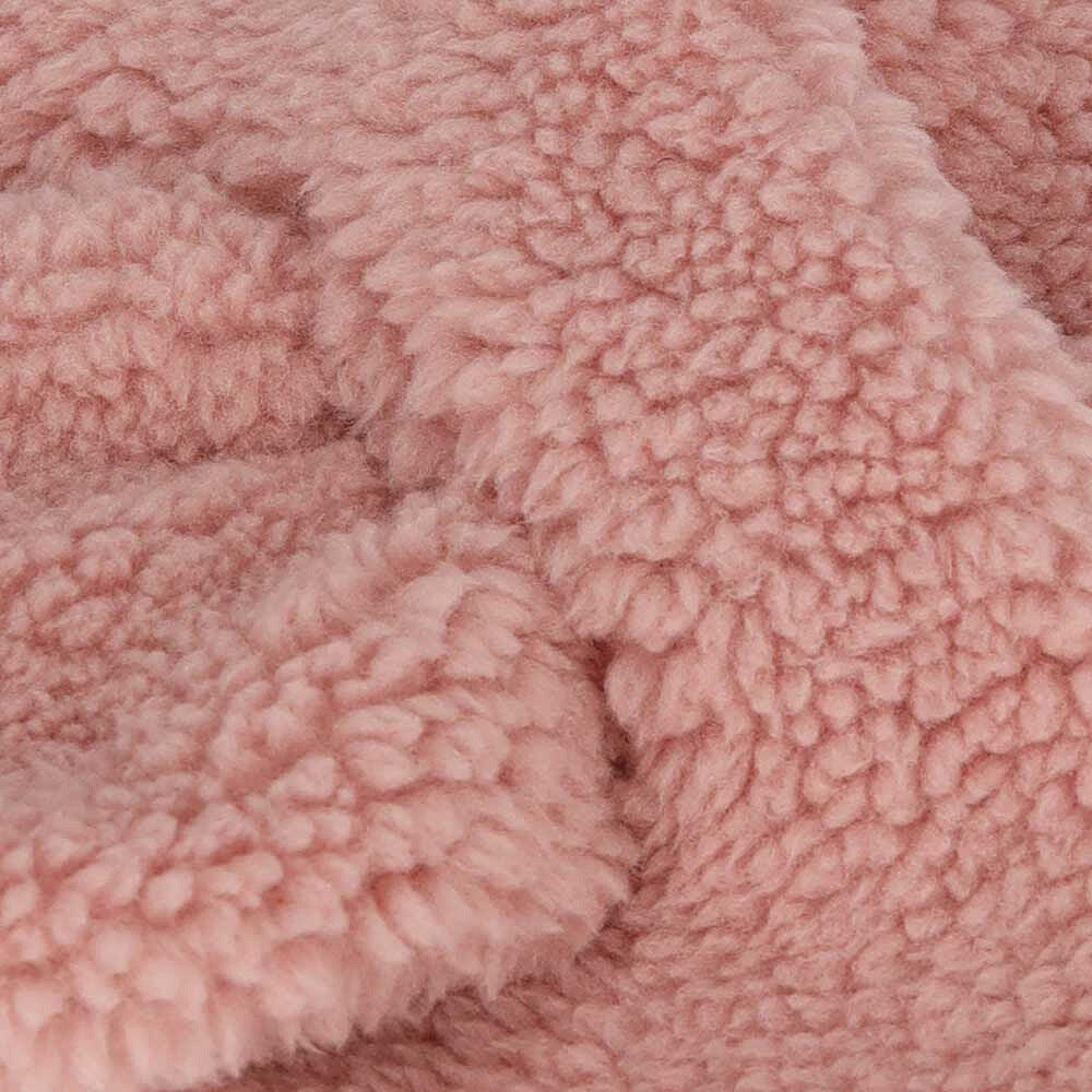 Baby Sjaal winter Teddy Wol 0/6 Maanden Licht Roze 2/2