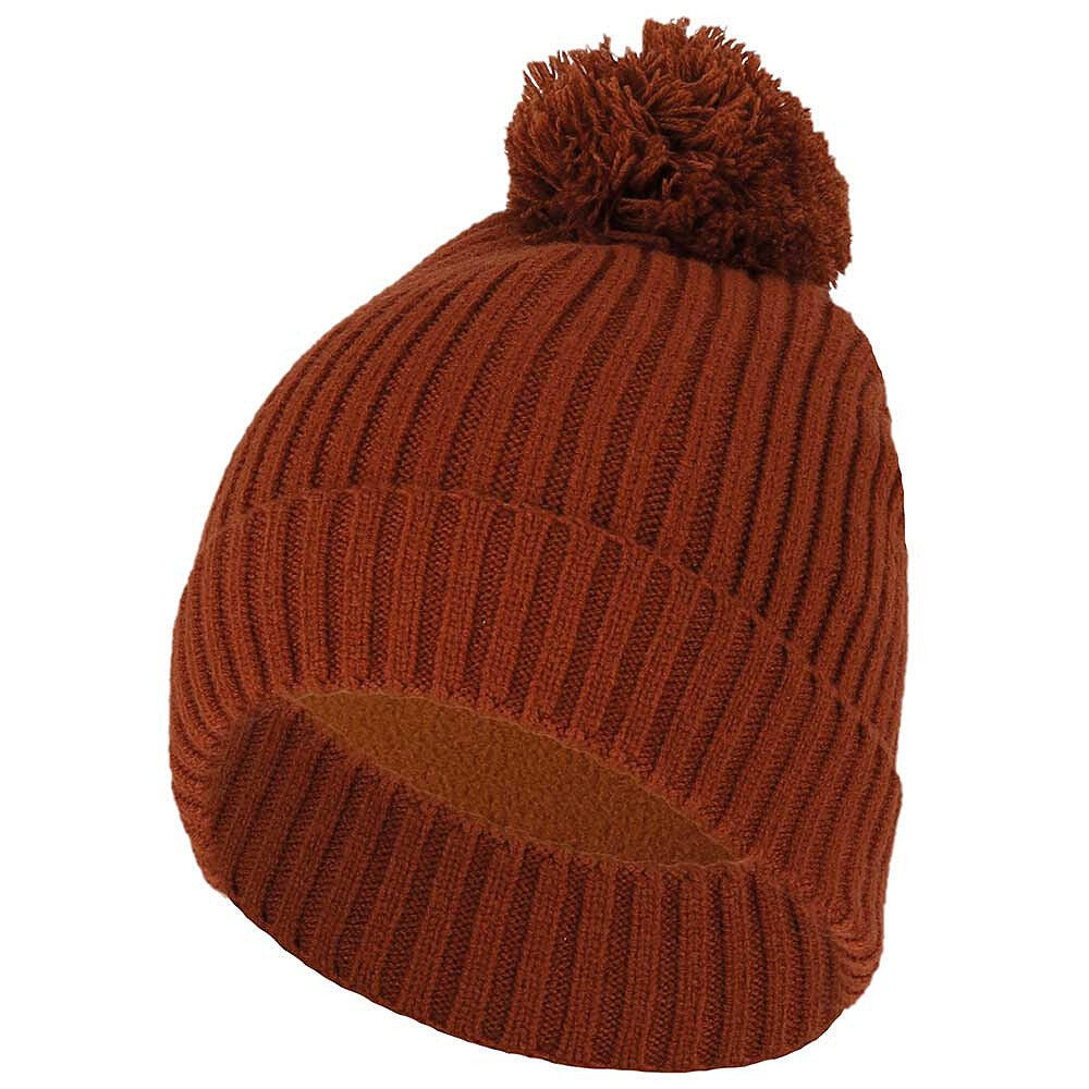 Czapka dla dzieci Baby Prążkowana + Pompon