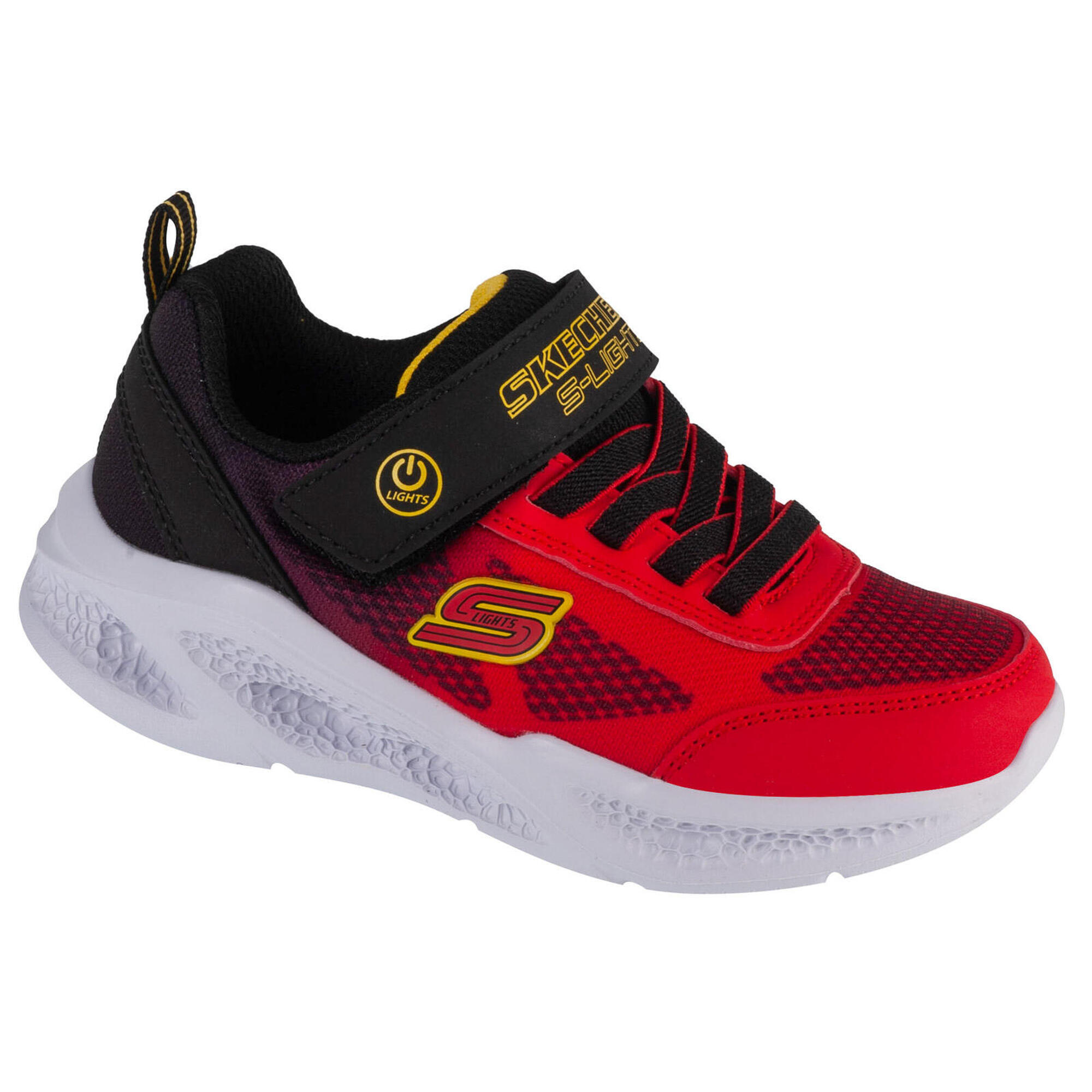 Skechers - Sneakers Pour Garçons Meteor-lights - Krendox - Baskets - Rouge - 28 - Decathlon