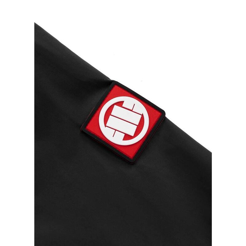Kurtka przejściowa męska Pitbull z kapturem Athletic Logo