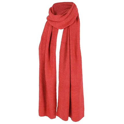 Écharpe côtelée pour femme, taille unique