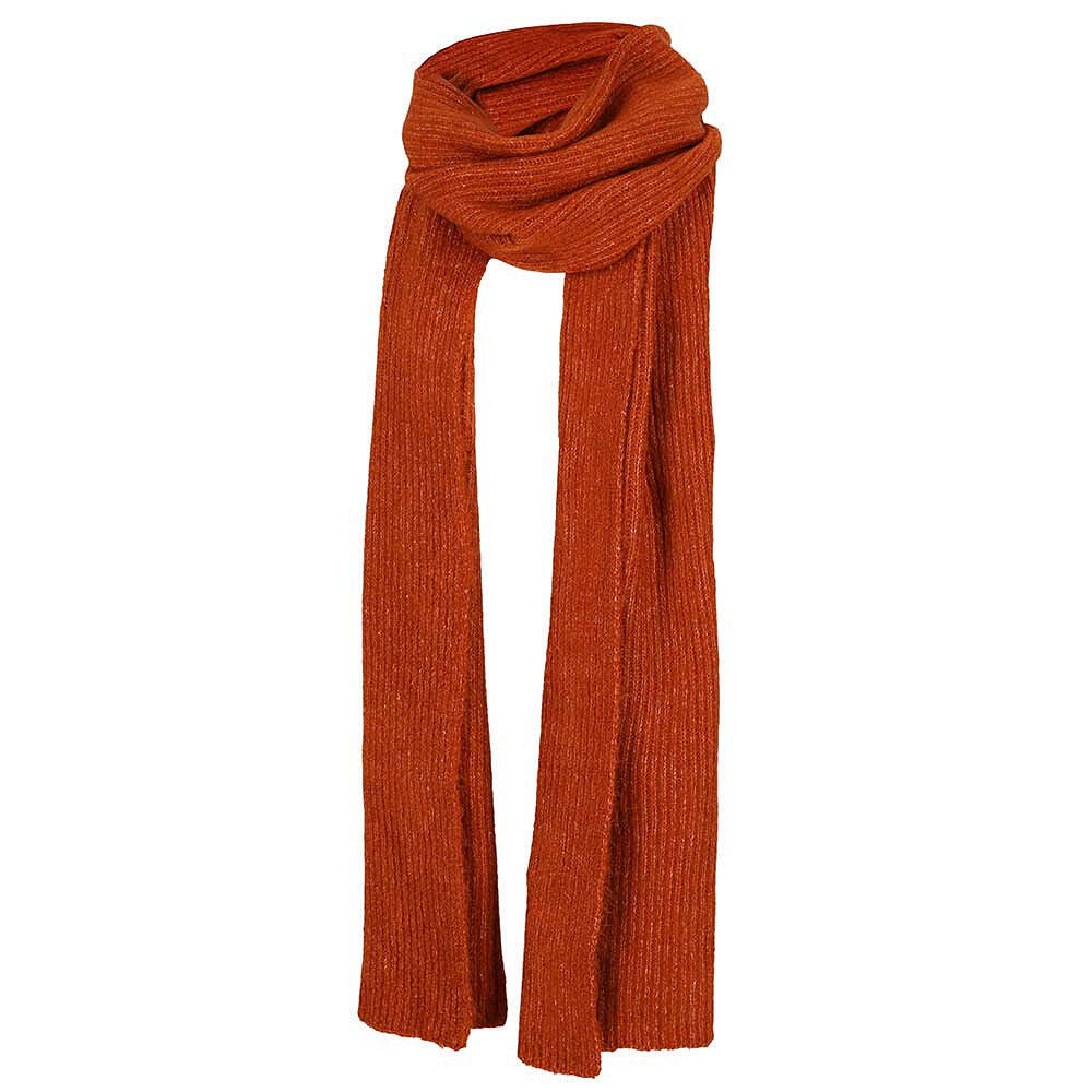HEAT KEEPER Heatkeeper - Sjaal dames - Ribbed Midden Bruin