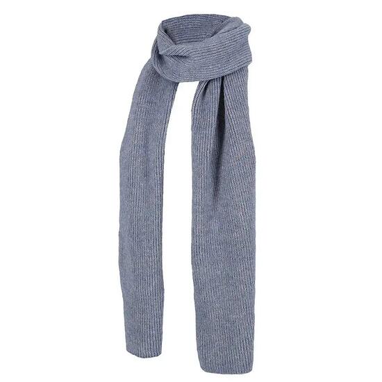 Damenschal gerippt Einheitsgröße Denim