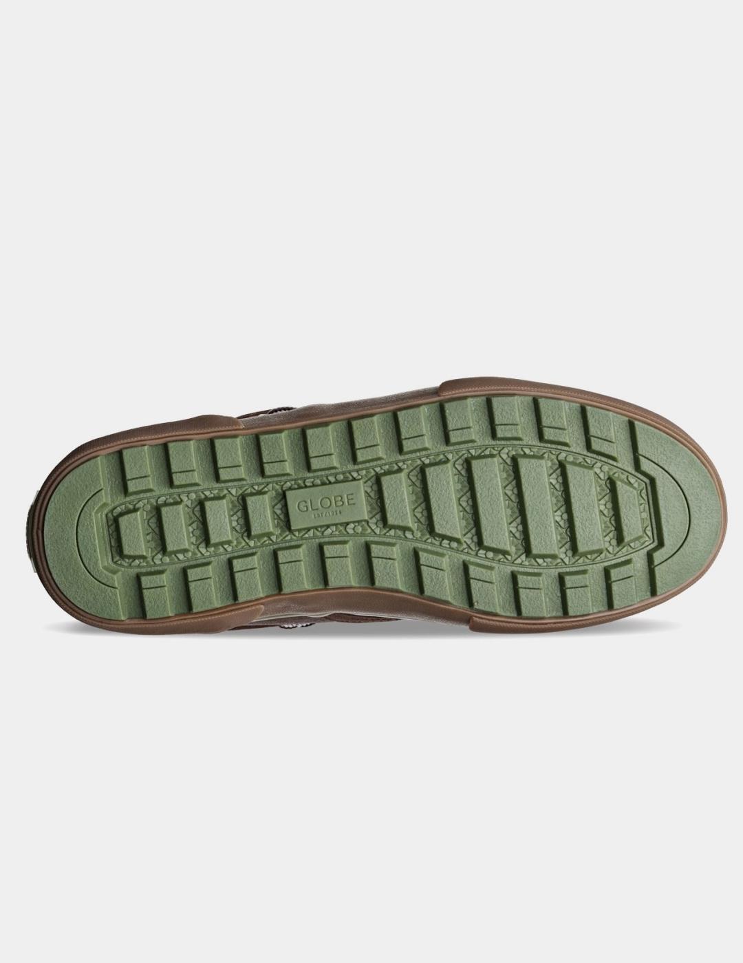 Zapatillas para Hombre Globe Motley mid Marrón 3/3