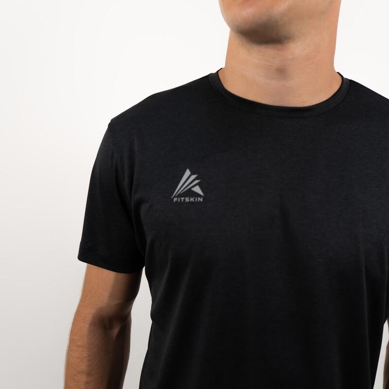 Tricou   tehnic Fitskin Basic Barbati - Black