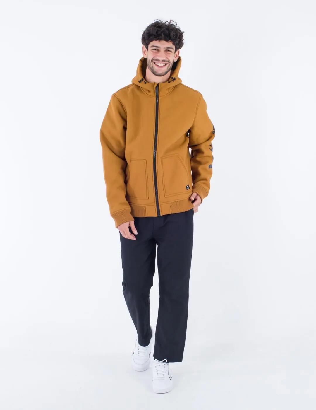 Giacche da uomo Hurley Drift Dorato 3/7