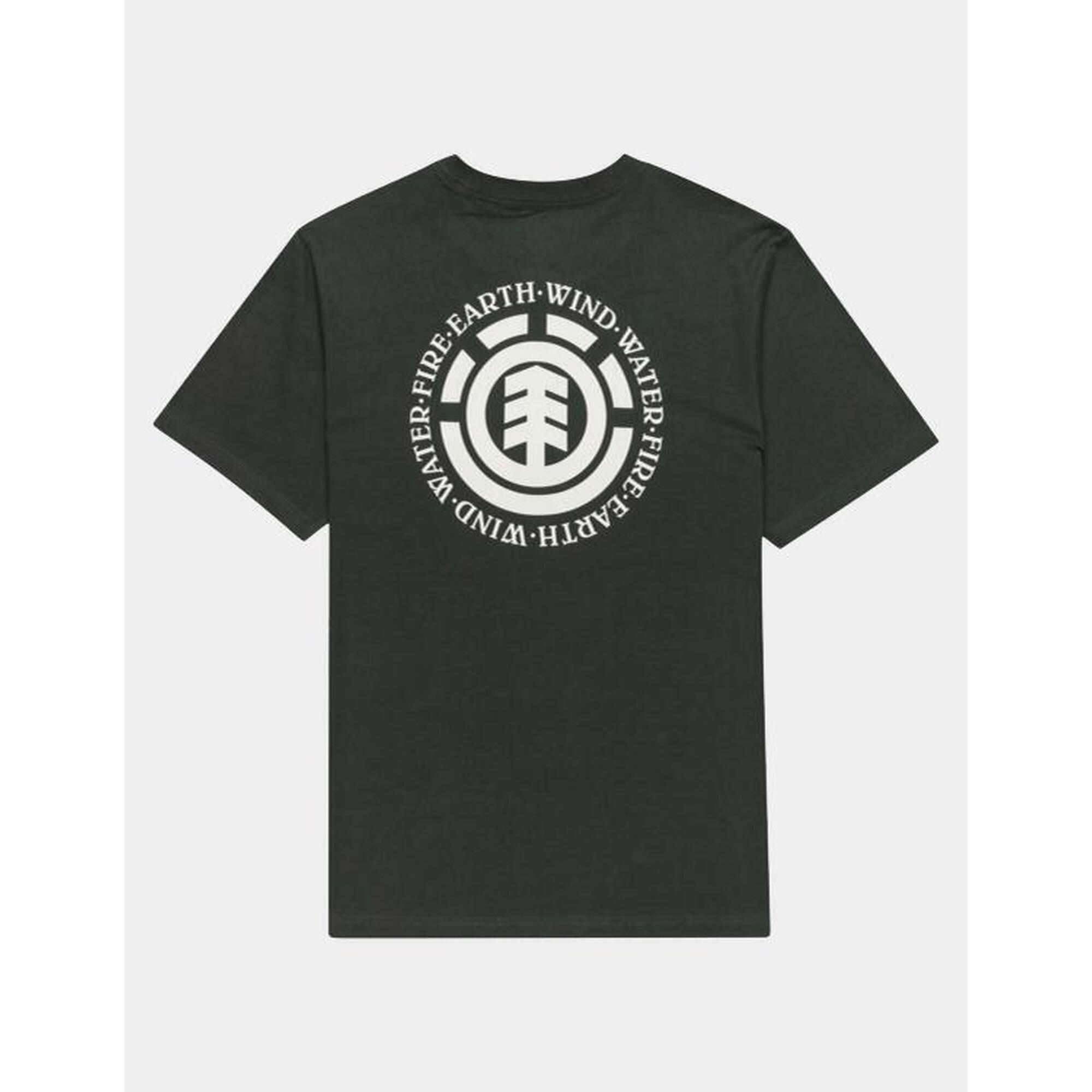 Camiseta de manga corta Hombre Element Seal bp Verde