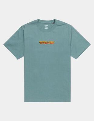 Camiseta de manga corta Hombre Element Happy camper Azul