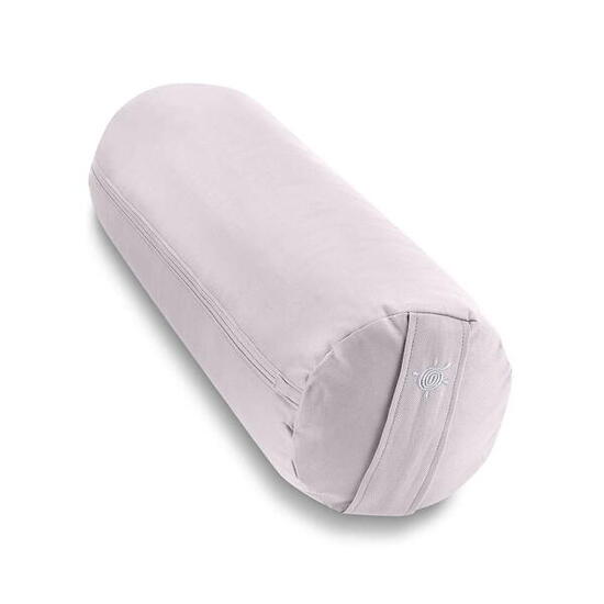 Traversin/coussin cylindrique en coton Kurma avec cosses de sarrasin