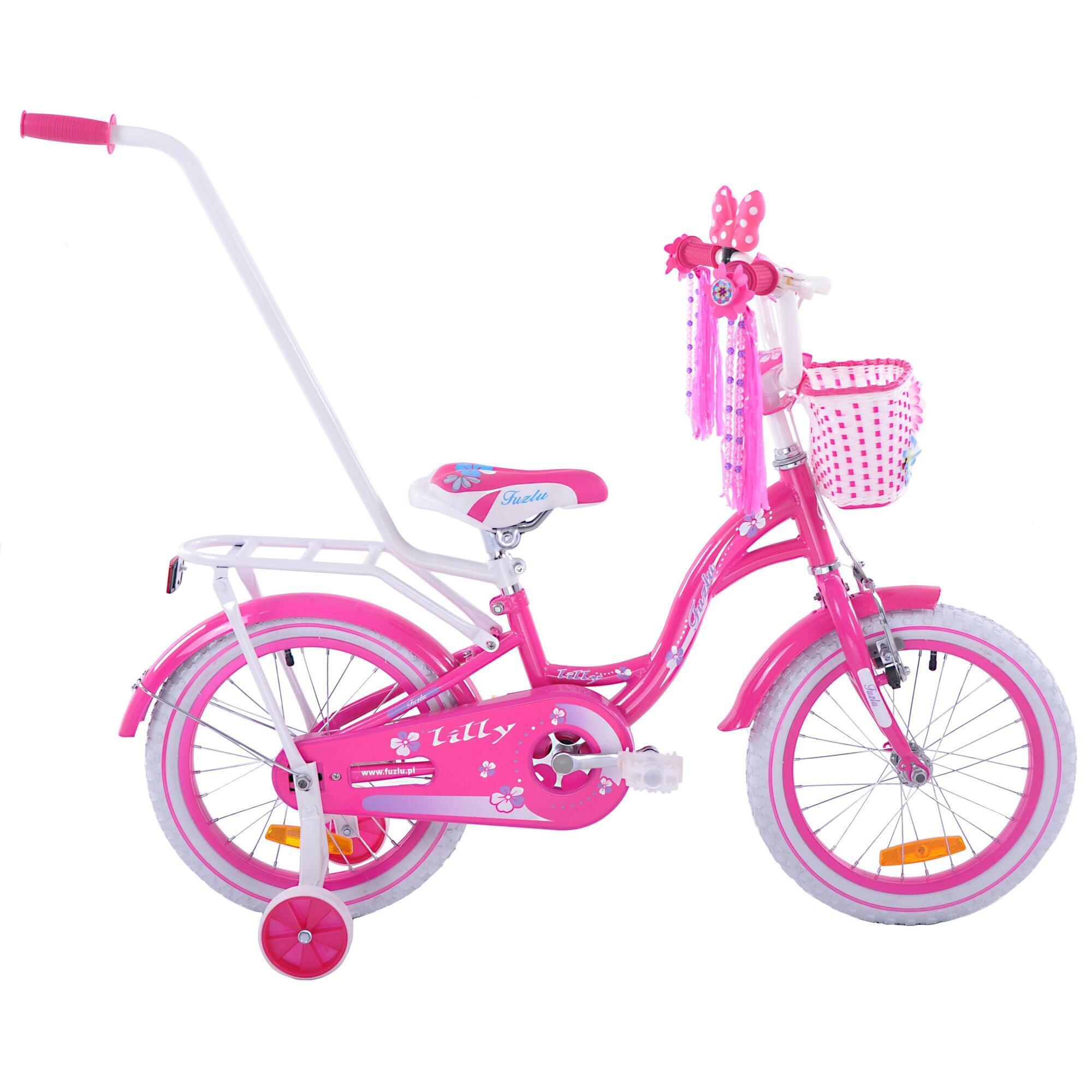 Rower dziecięcy 16"  Fuzlu Lilly