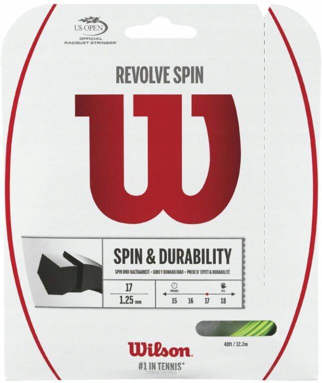 WILSON Corde da tennis Luxilon Revolve Spin