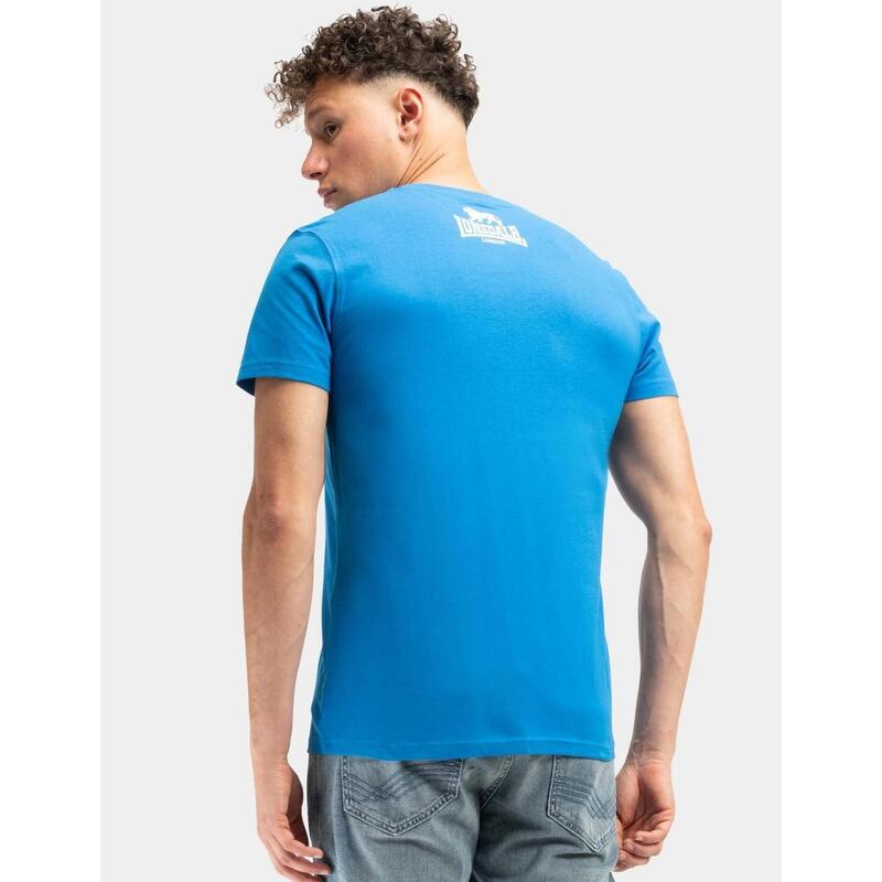 Camiseta Hombre Lonsdale azul