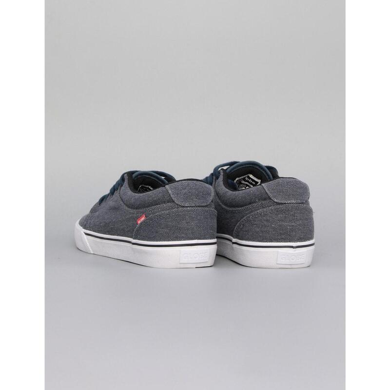 Zapatillas para Hombre Globe Slate blue canvas Azulón