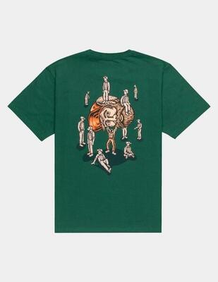 Camiseta de manga corta Hombre Element Leader of the l Verde