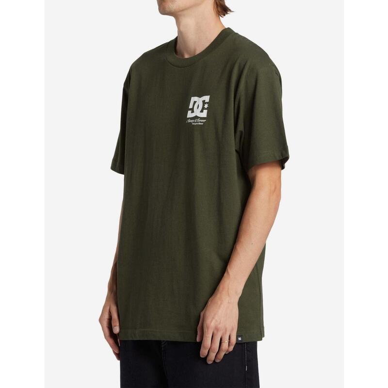 Camiseta manga corta Hombre Dcshoes Twisted  Verde