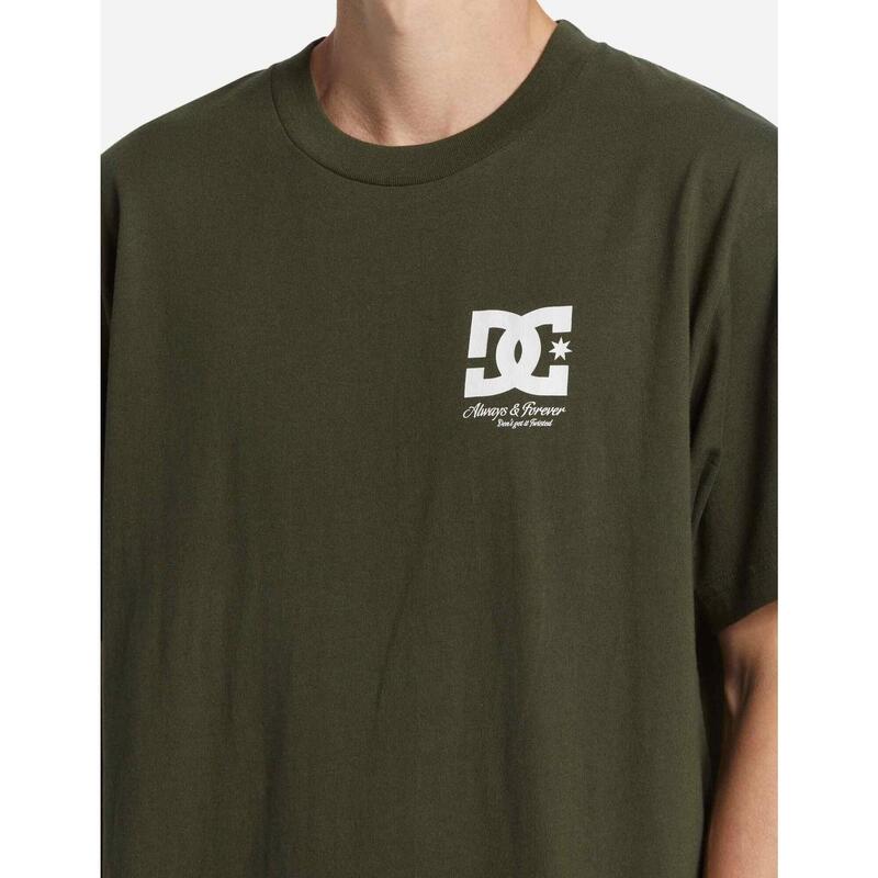 Camiseta manga corta Hombre Dcshoes Twisted  Verde