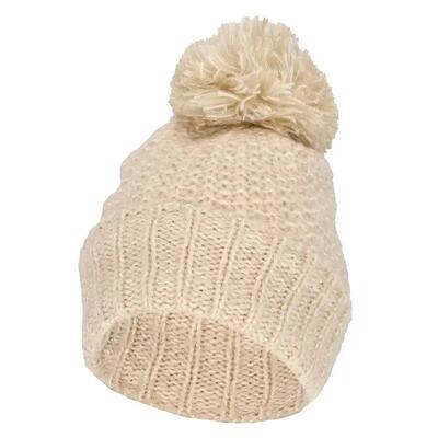Cappello da sci da donna taglia unica bianco puro