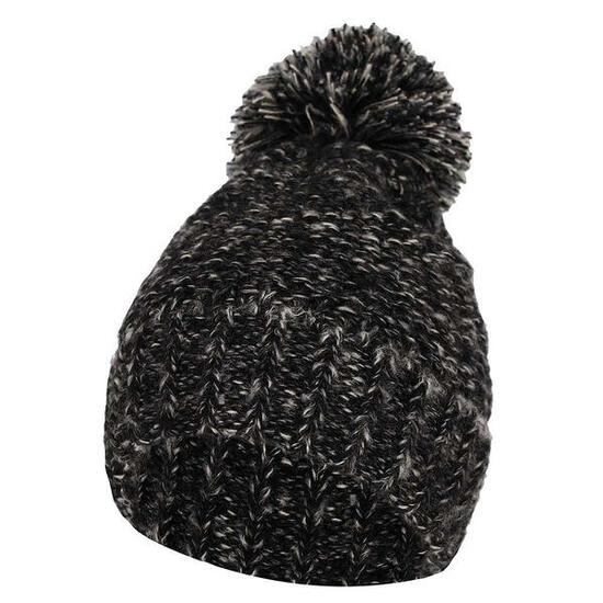 Bonnet de ski femme taille unique noir