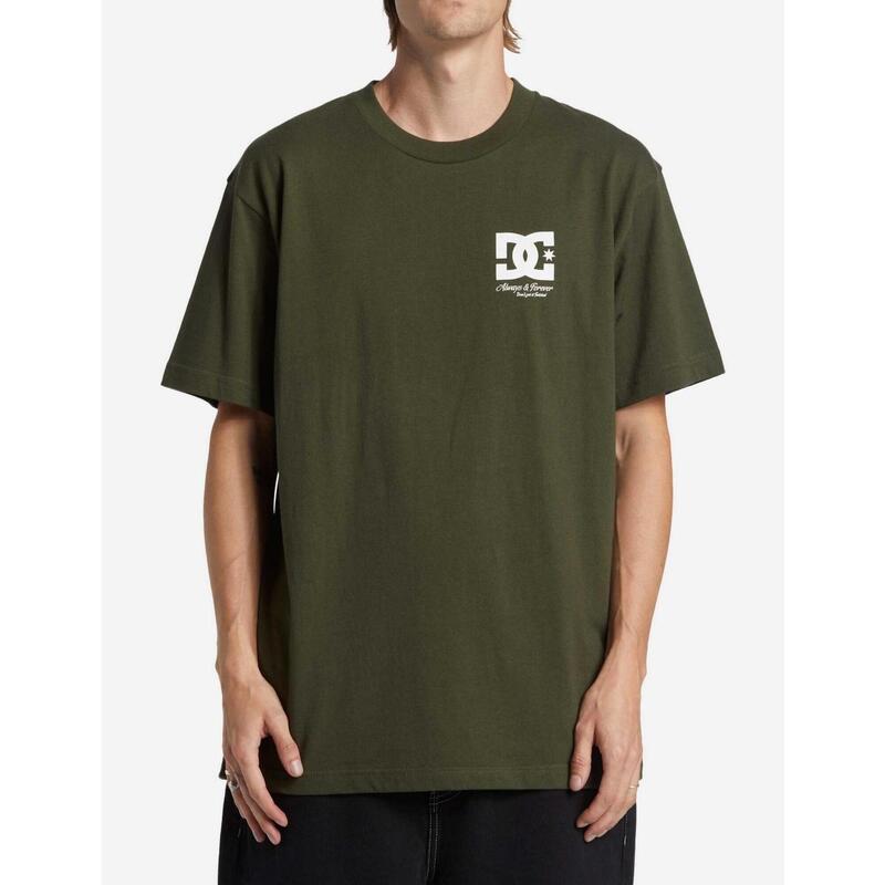 Camiseta manga corta Hombre Dcshoes Twisted  Verde