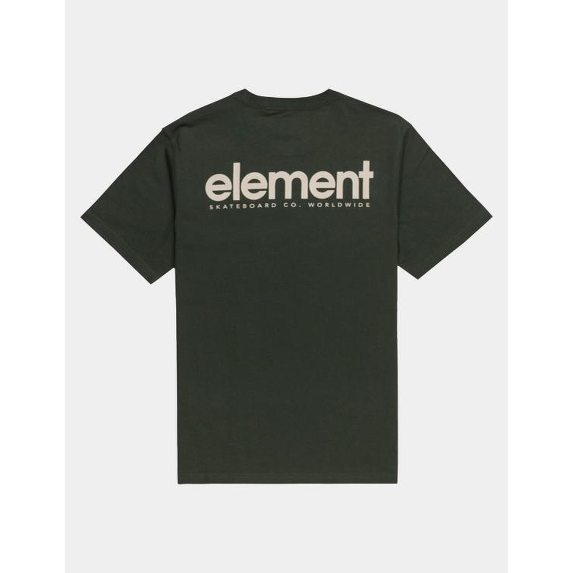 Camiseta de manga corta para Hombre Element Simple logo Verde