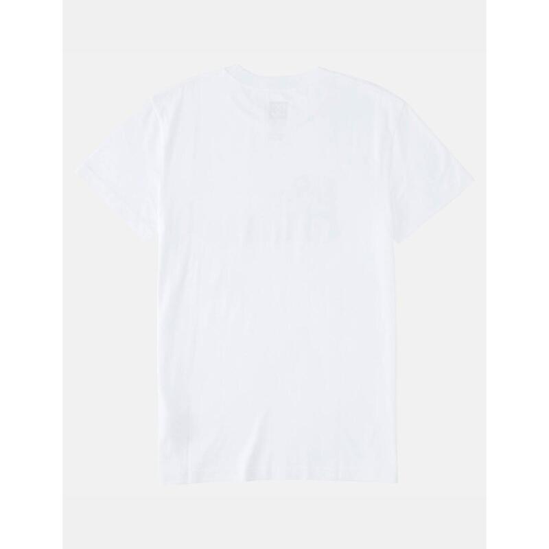 Camiseta de manga corta para Hombre Dcshoes Nostalgic  Blanco