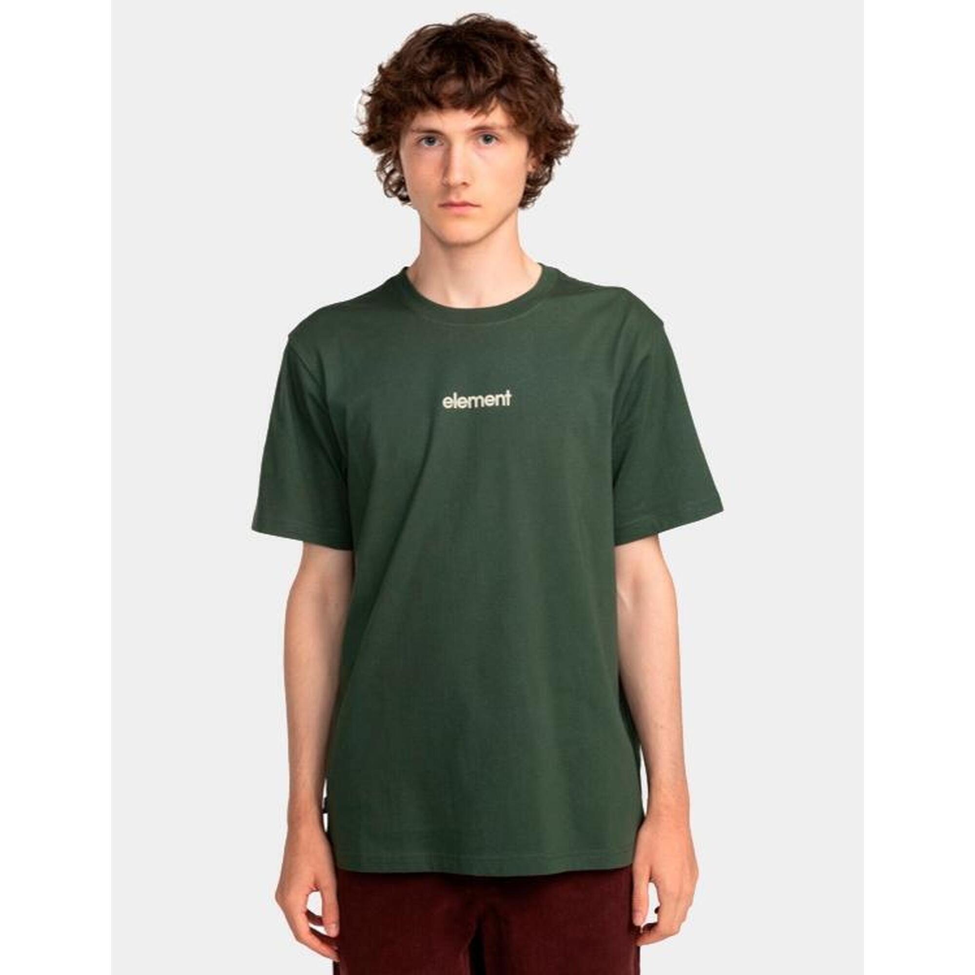 Camiseta de manga corta para Hombre Element Simple logo Verde