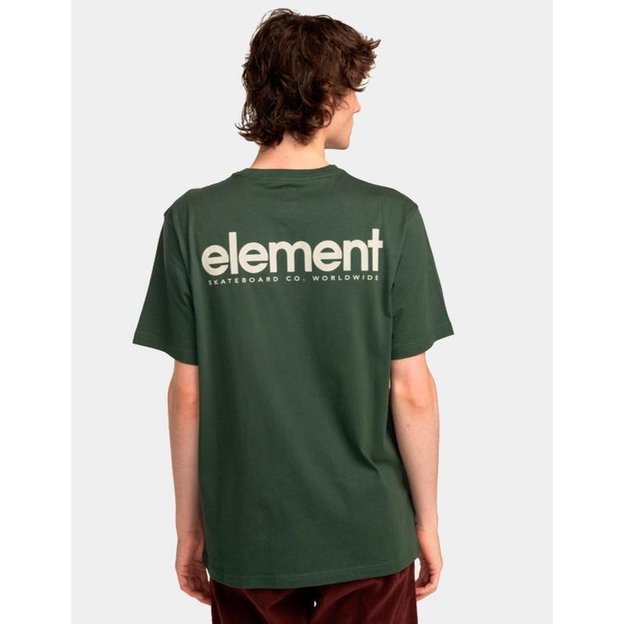 Camiseta de manga corta para Hombre Element Simple logo Verde