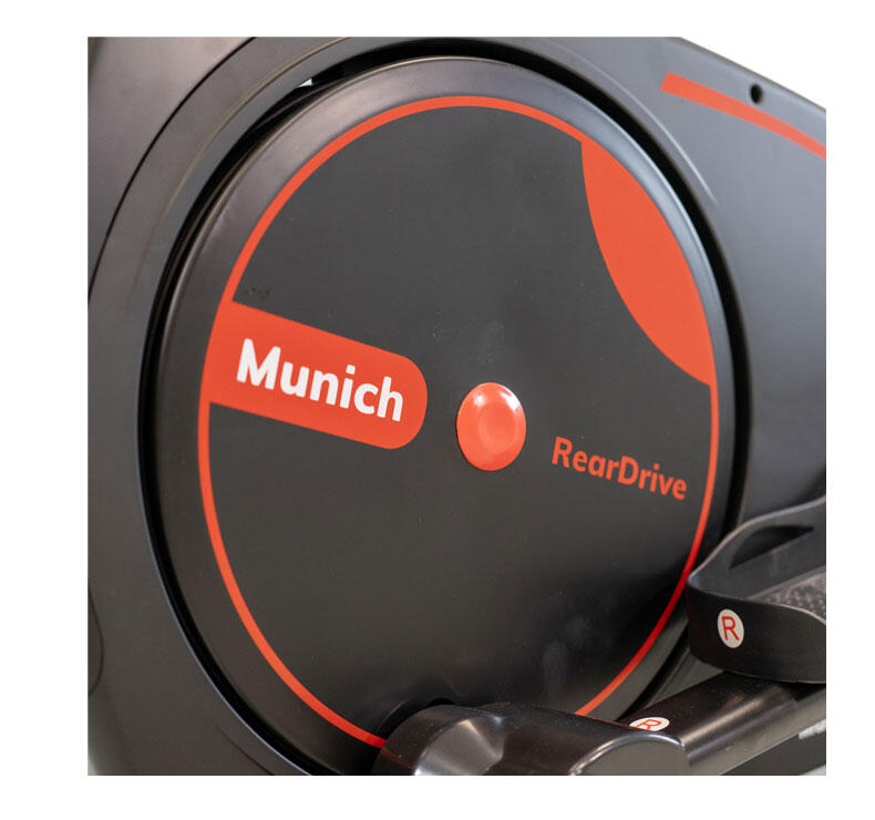 Bicicletta Ellittica - Munich E100 - volano d'inerzi 12kg - magnetico 4/8