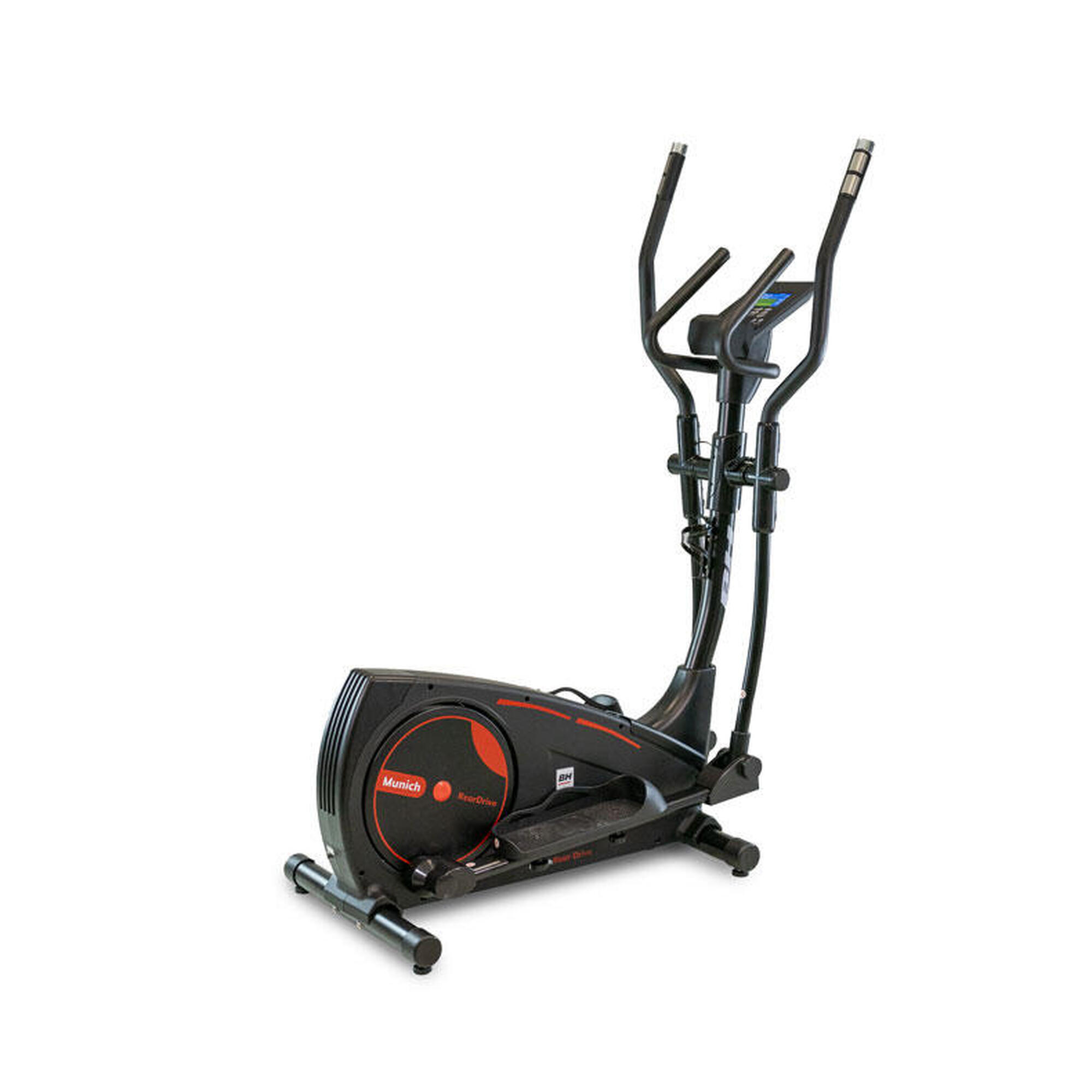 Vélo Elliptique  Munich Connect - Kinomap,Zwift - volant 12kg - écran LED