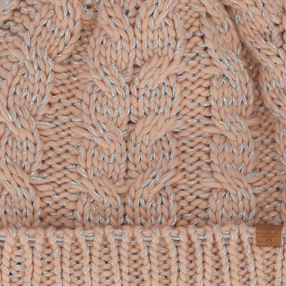 Cappello da sci da donna rosa chiaro taglia unica. 2/2