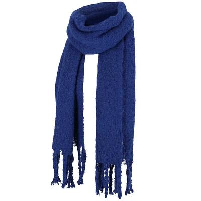 Sjaal dames fashion kobalt blauw one size