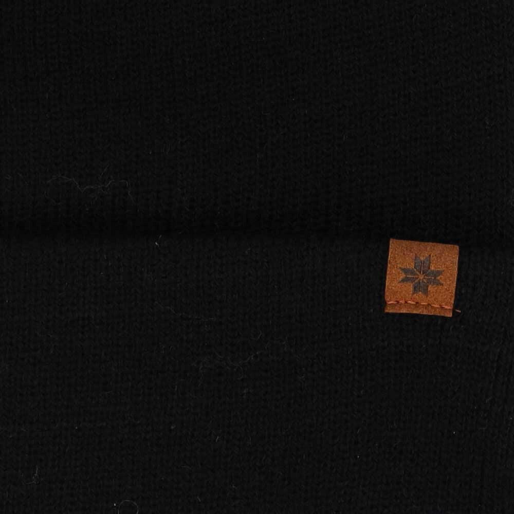 Berretto da donna alla moda nero taglia unica 3/3