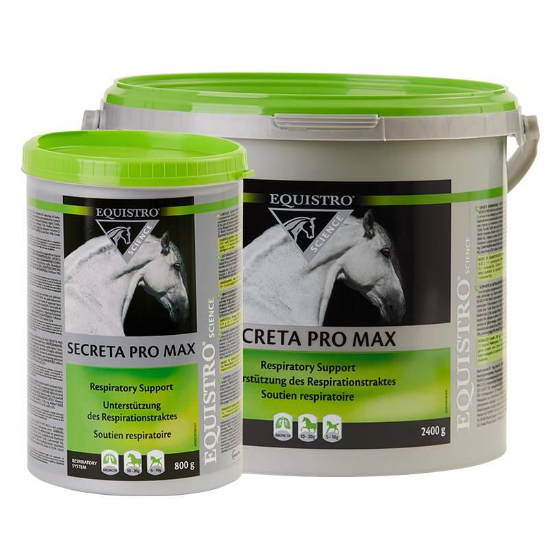 Complément alimentaire soutien respiratoire Secreta Pro Max - Equistro 1/1