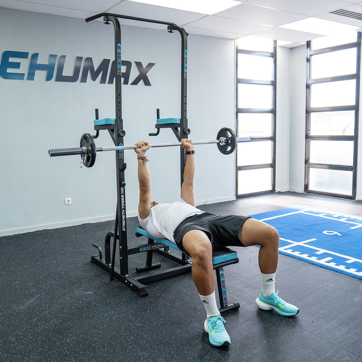 Rack Strenght Tower 100 com banco Behumax 4/6