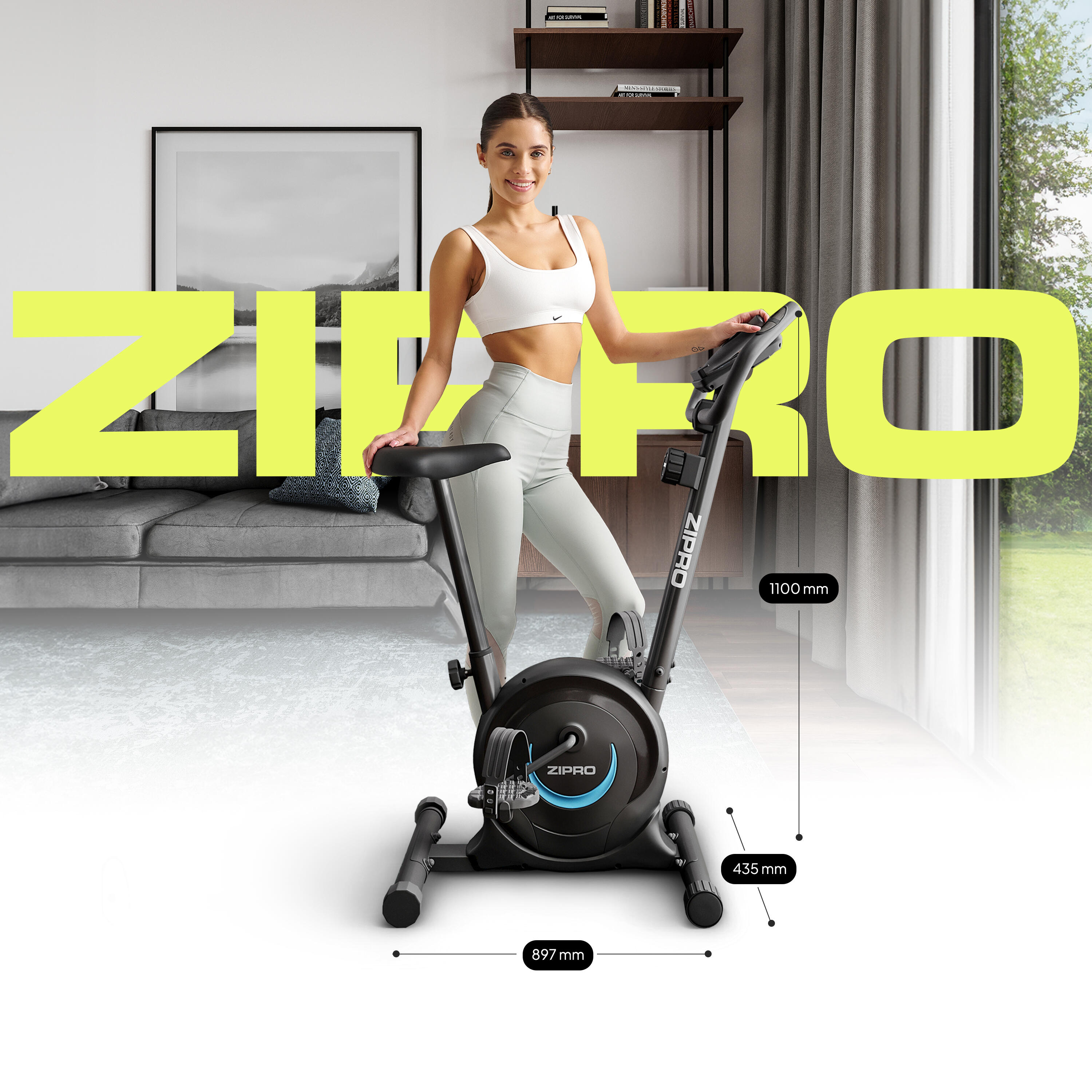 Second Life - Rower stacjonarny, Zipro One S - stan dobry 2/7