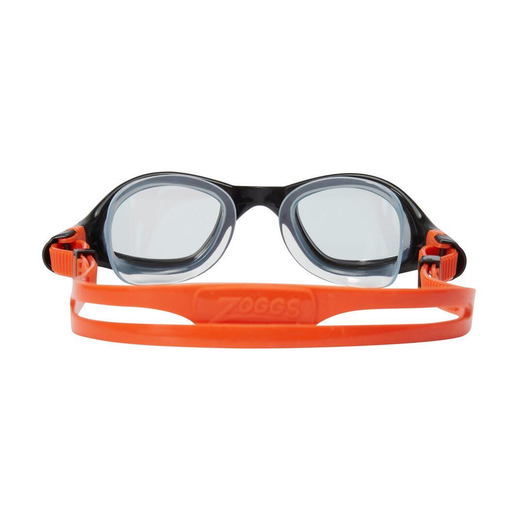 Zoggs Tiger LSR+ Skibrille - Schwarz/Orange/Rauchglas 6/6