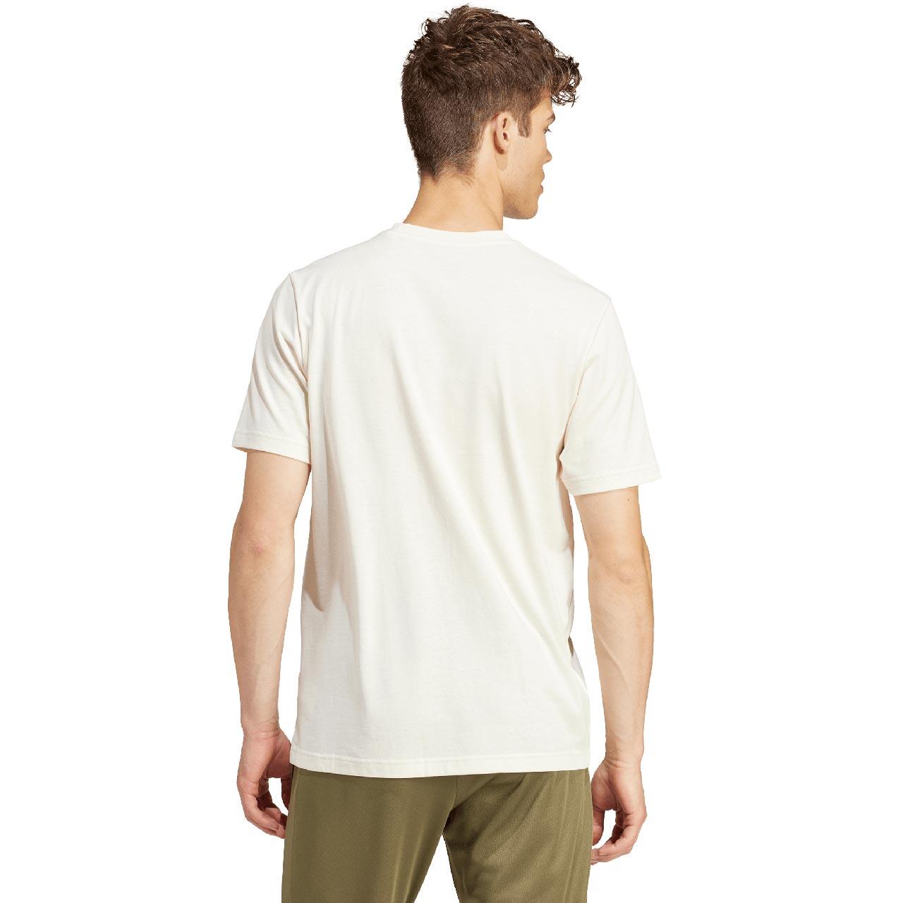 T-Shirt Homem Adidas Growth Badge Multicolorido 2/5