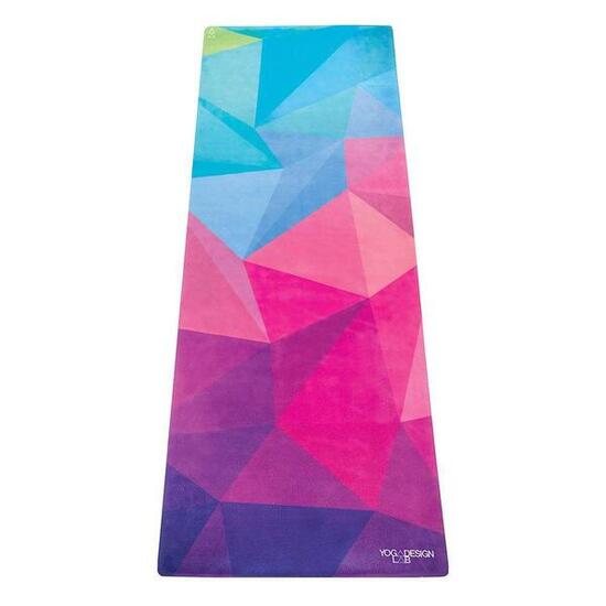 Tapis de yoga de voyage en caoutchouc Yoga Design Lab Combo 1,5 mm - Géométrique