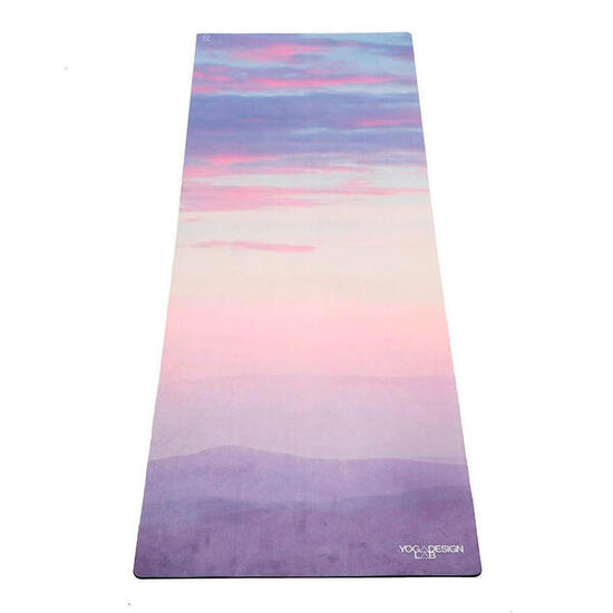 Tapis de yoga de voyage en caoutchouc de 1,5 mm Yoga Design Lab - Respire