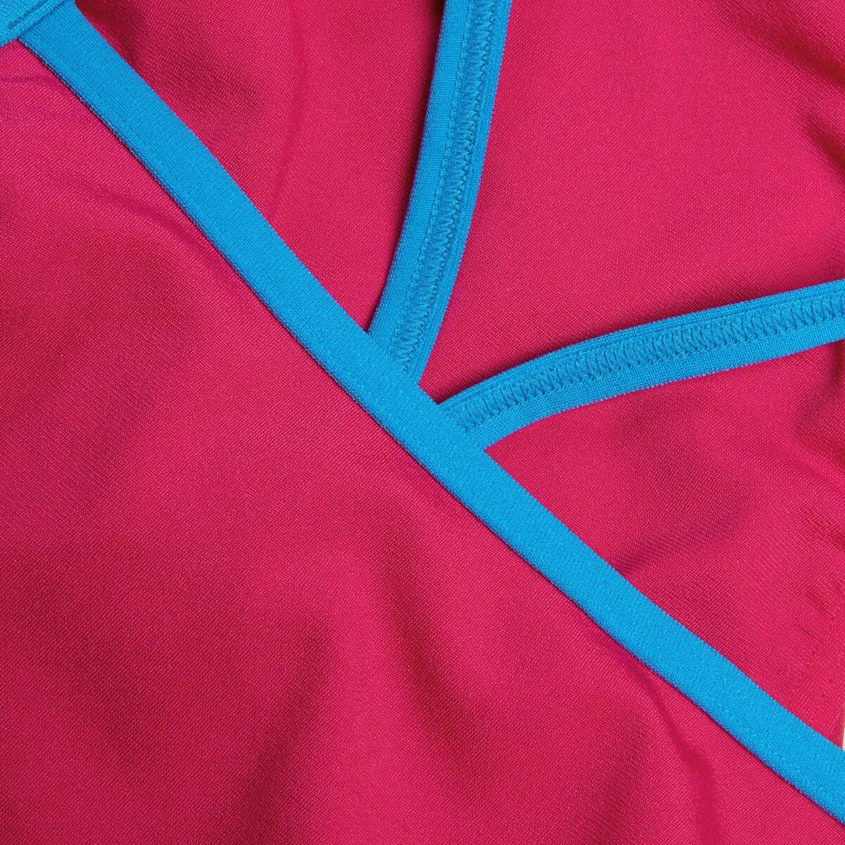 Costume da bagno Speedo da donna, tinta unita, con scollo a V sulla schiena - 3/7